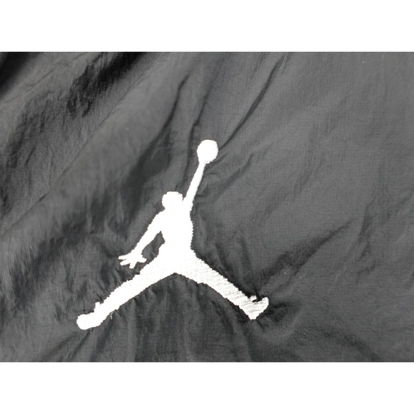 Jordan NBA All-Star Game Track Jacket Mens XXL Tall Black Mesh Sleeve Broken Zip - Picture 8 of 15